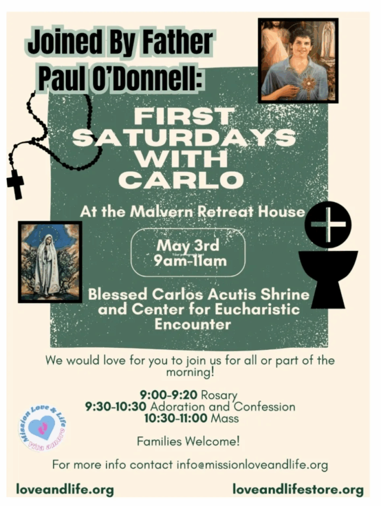 First Saturday May 2025