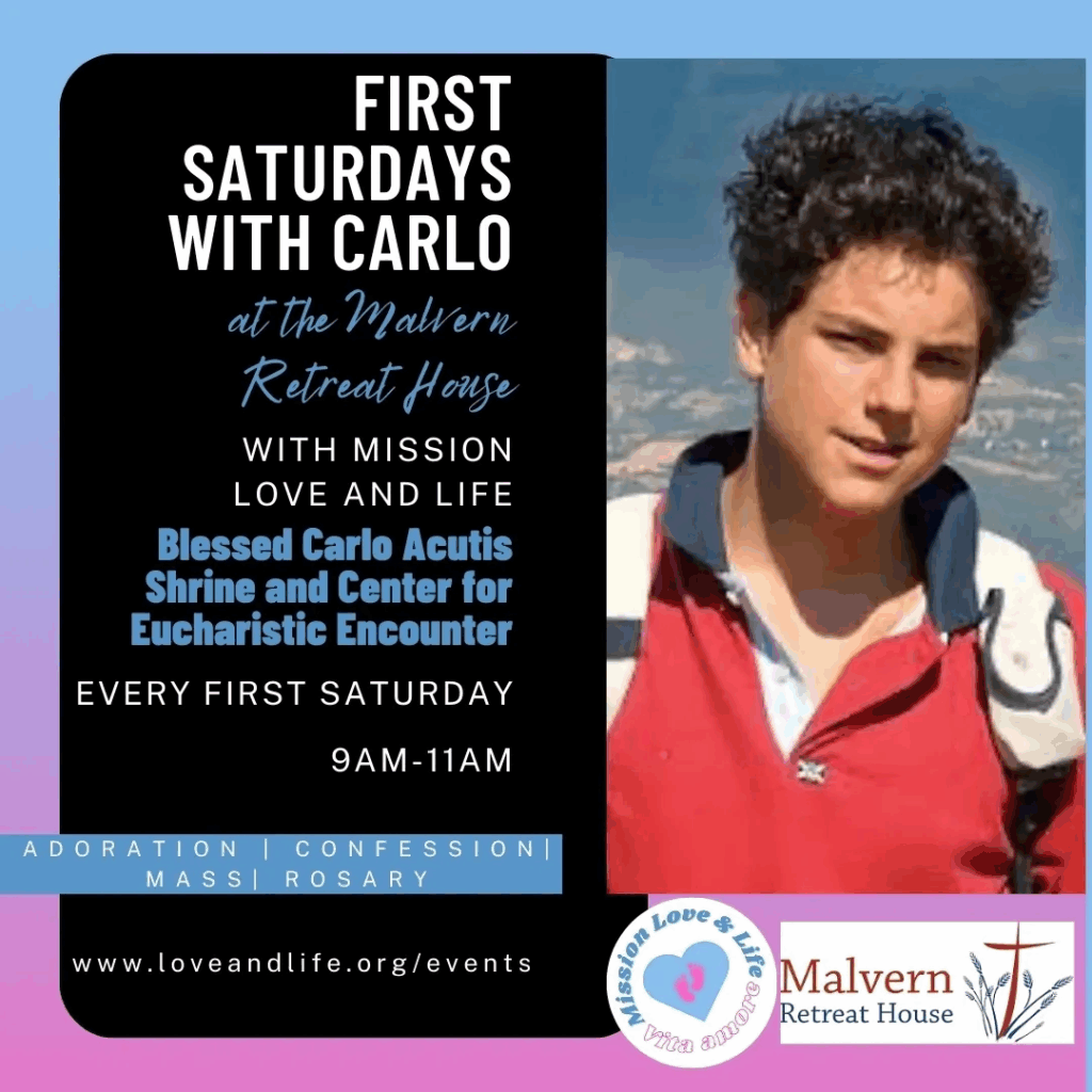 First Saturdays with Carlo